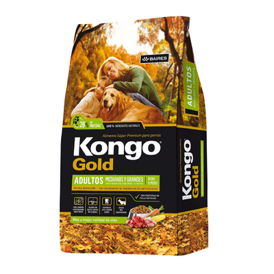 Kongo Gold Perro Adulto Mediano Grande 21kg