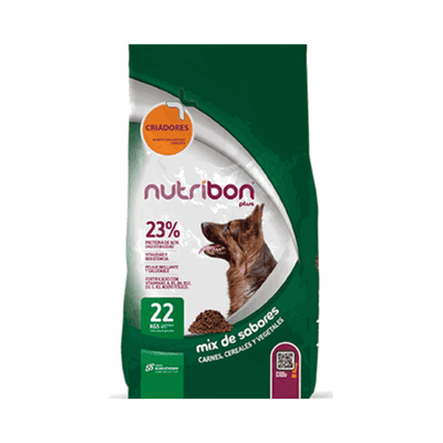 Nutribon Plus Criadores 22kg Perro Adulto y Cachorro
