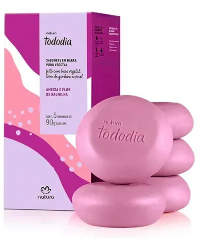 Caja con Jabones Ciruela y Flor de Vainilla 