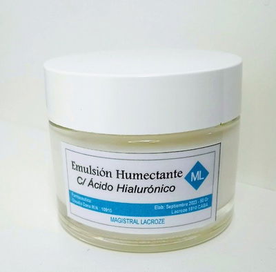 Emulsión Humectante con Ácido Hialurónico 