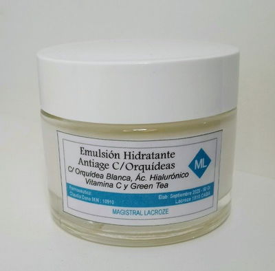 Emulsión Hidratante Antiage con Orquídea 