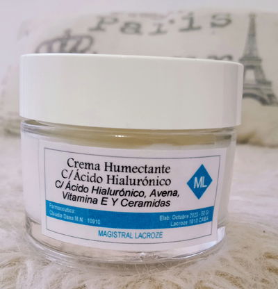 Crema Humectante con Ácido Hialurónico 