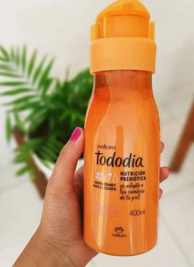 Crema Hidratante Corporal Mango Rosa y Agua de Coco