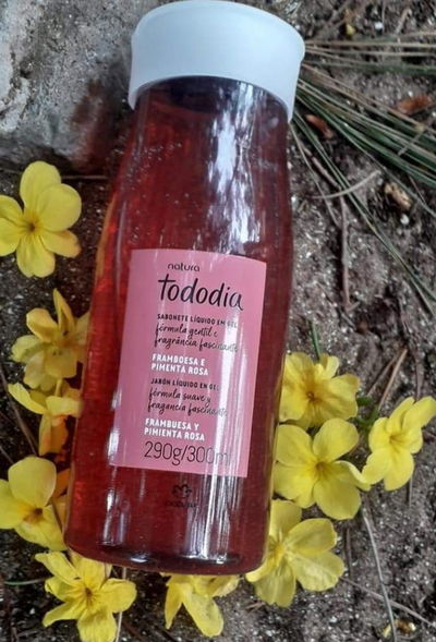 Jabón líquido Frambuesa y Pimienta Rosa
