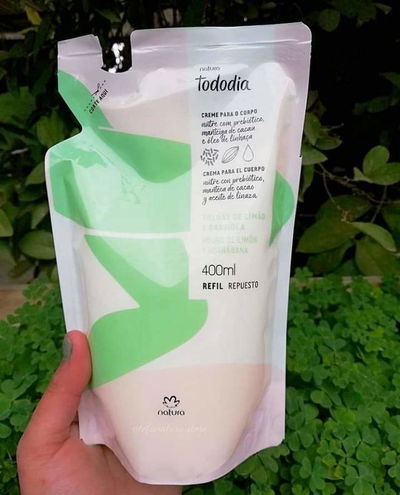 Repuesto Crema Hidratante Corporal Hojas de Limón y Guanabana 
