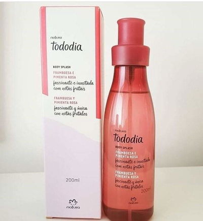 Body Splash Frambuesa y Pimienta Rosa 