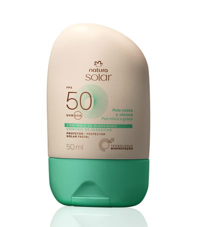 Protector Solar Facial Fluido Oil Free Natura