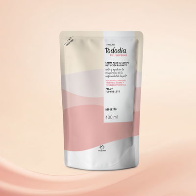 Repuesto Crema Corporal Pera y Flor de Loto