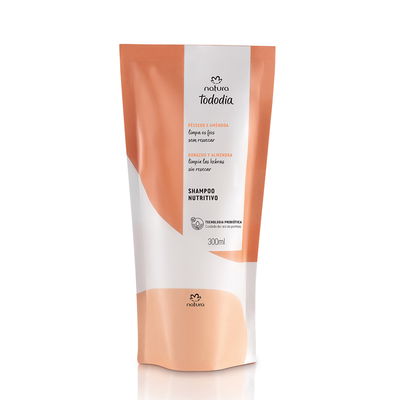 Repuesto Shampoo Nutritivo Durazno y Almendras