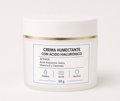 Crema Humectante con Ácido Hialurónico 