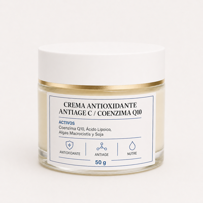 Crema Antioxidante Antiage con Coenzima Q10