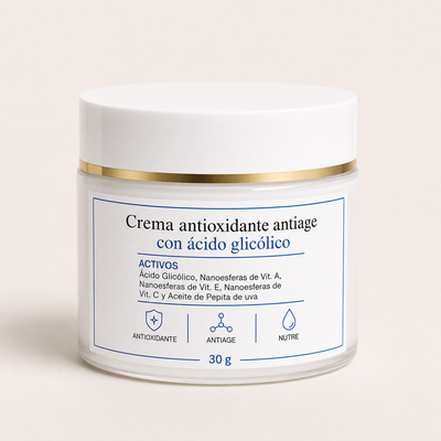 Crema Renovadora Celular con Ácido Glicólico