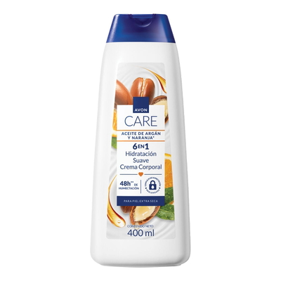 Crema Hidratante Corporal Avon Argán y Naranja