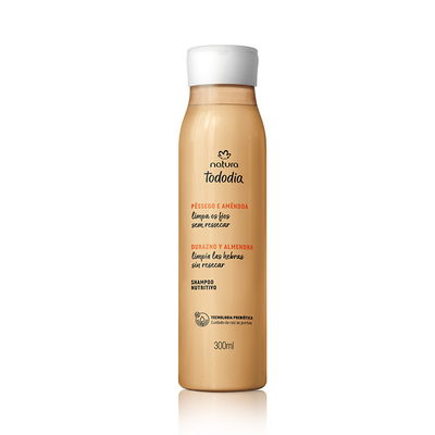 Shampoo Nutritivo Durazno y Almendras 