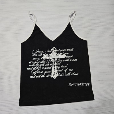 Top musculosa cruz