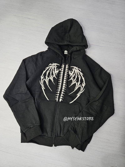 Campera esqueleto alas