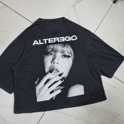 Boxy fit lisa (Black pink)