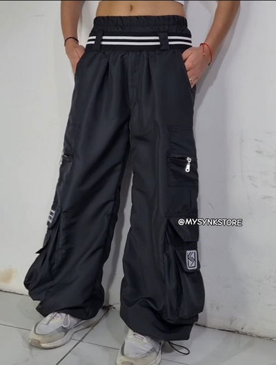 Pantalon cargo cinto