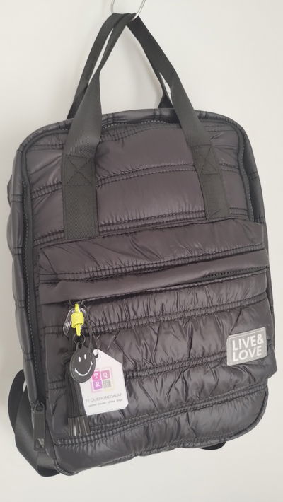 MOCHILA PUFFER NYLON 
