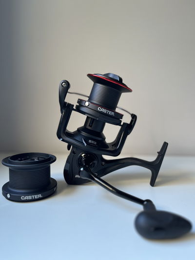 Reel Frontal CASTER Sniper 9006 Powercast Mar Surf Casting 6 Rulemanes