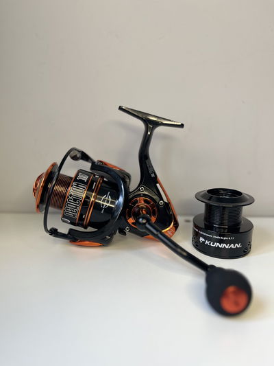 Reel Kunnan Reaction 5007 7 Rulemanes Variada Frontal