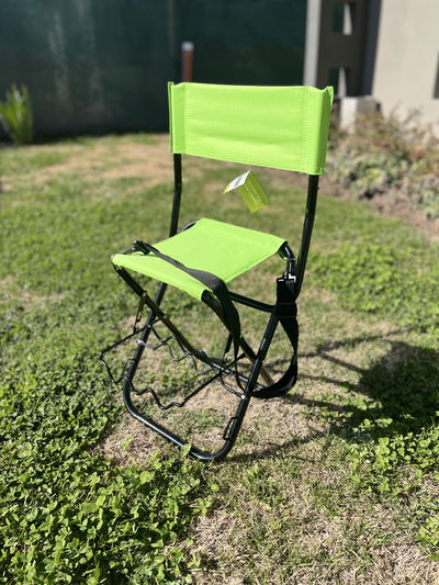 Silla Pesca Waterdog Ideal Pescador Plegable Con Posa Caña