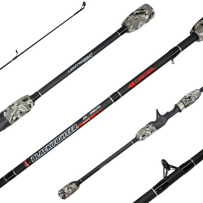 Caña CASTER Black Fighter 1.80m Bait Casting 6-12 Lb 8-25g
