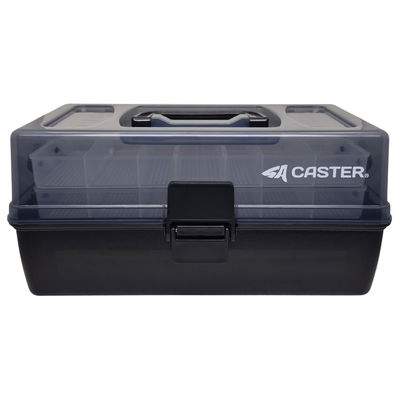 Caja CASTER Dos Bandejas 14 Divisiones 30x17x14cm