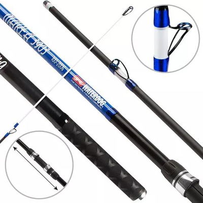 Caña Waterdog Marea 3,90 Mts 3 Tramos Lance Costa 150-250gr