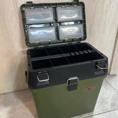 Caja De Pesca 3 En 1, Caja De Pesca Asiento Balde Con Correa