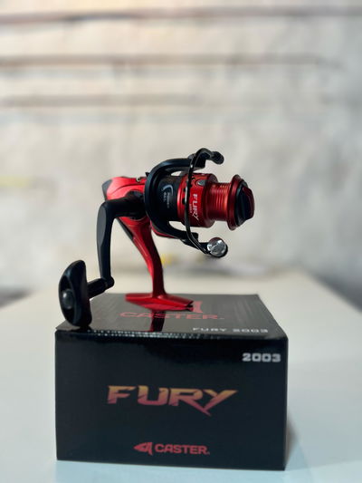 Reel Frontal CASTER Fury 2003 Spinning Pejerrey 3 Rulemanes
