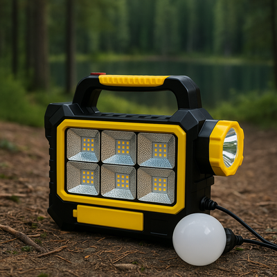 REFLECTO RECARGABLE CON FOCO PORTATIL