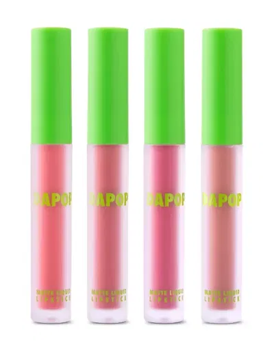 Labial mate, Dapop (tonos rosa nude)