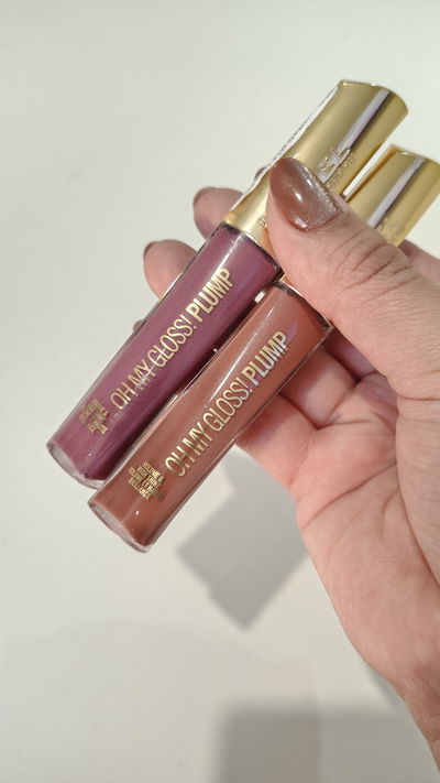 BRILLO LABIAL OH MY GLOSS PLUMP RIMMEL LONDON