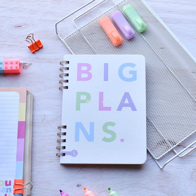 Cuaderno Big plans