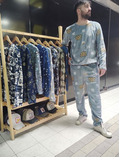 Art 1501 pijama plush hombre