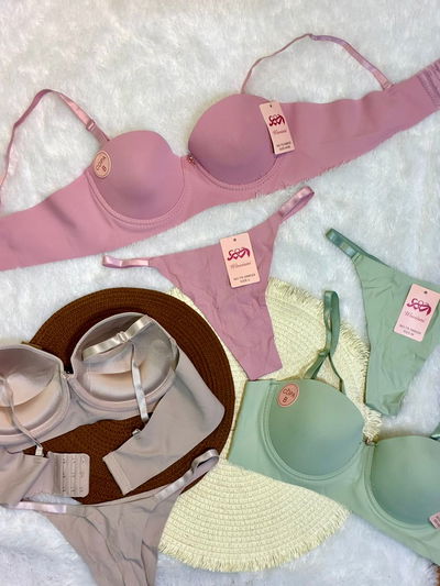 Art 647 conjunto soft T85 al T100 con aro de latex sin costuras