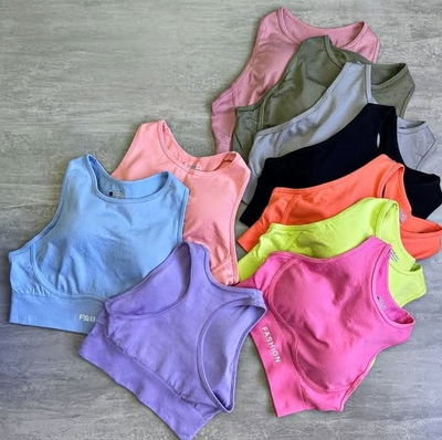 Art 455 top cuello alto T85 al T100 costura reforzada lycra premium