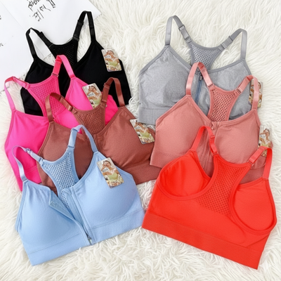 Art 443 top cruzado atrás con cierre delantero