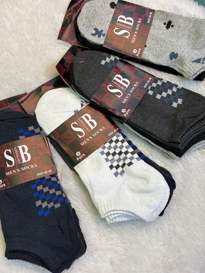 207 Soquetes hombre x3 