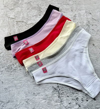 Art.179 Vedetinas básicas de algodón x3