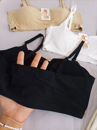 Art.471 top látex T90 al T105 entero atrás con bretel y taza desmontable  