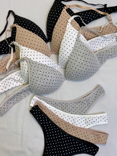 Art.651 triángulo soft de algodón con estrellitas 