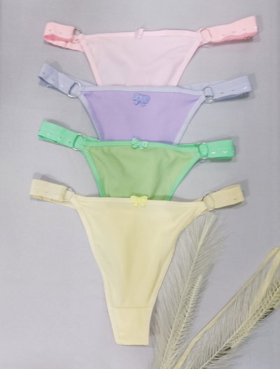 Art.176 Less elástico ancho pastel x3