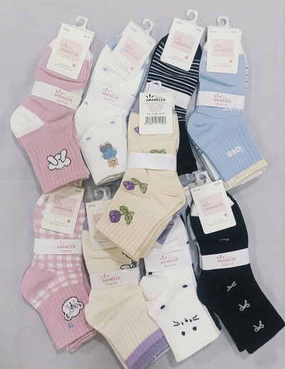 Art 208 medias tenis amanecer x3 