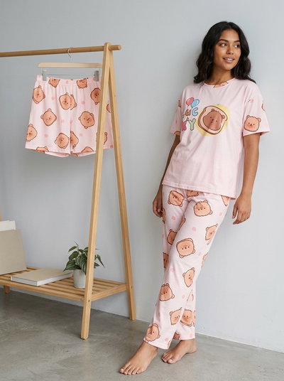 Art.1523 Pijama 3 piezas 