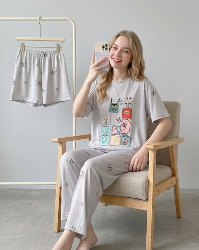 Art.1523 Pijama 3 piezas 