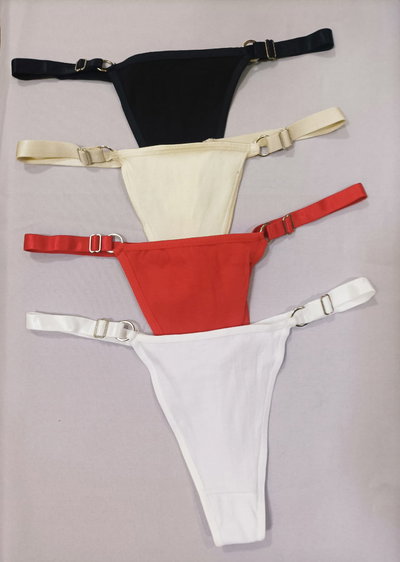 Art.115 Less elástico ancho de algodón x3