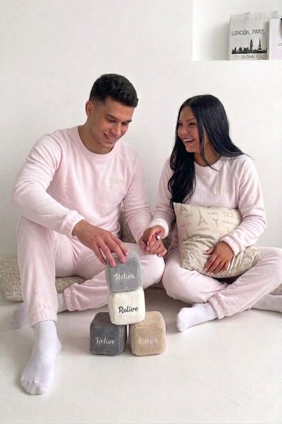 Art 1516 pijama liso unisex TU=M