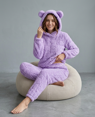 Art 1517 pijama con capucha orejas